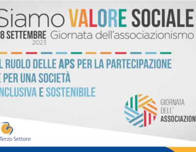 Il 28 settembre la prima Giornata dell’Associazionismo
